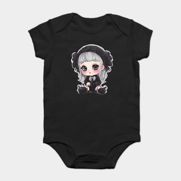 Emo Punk Baby Bodysuit by animegirlnft